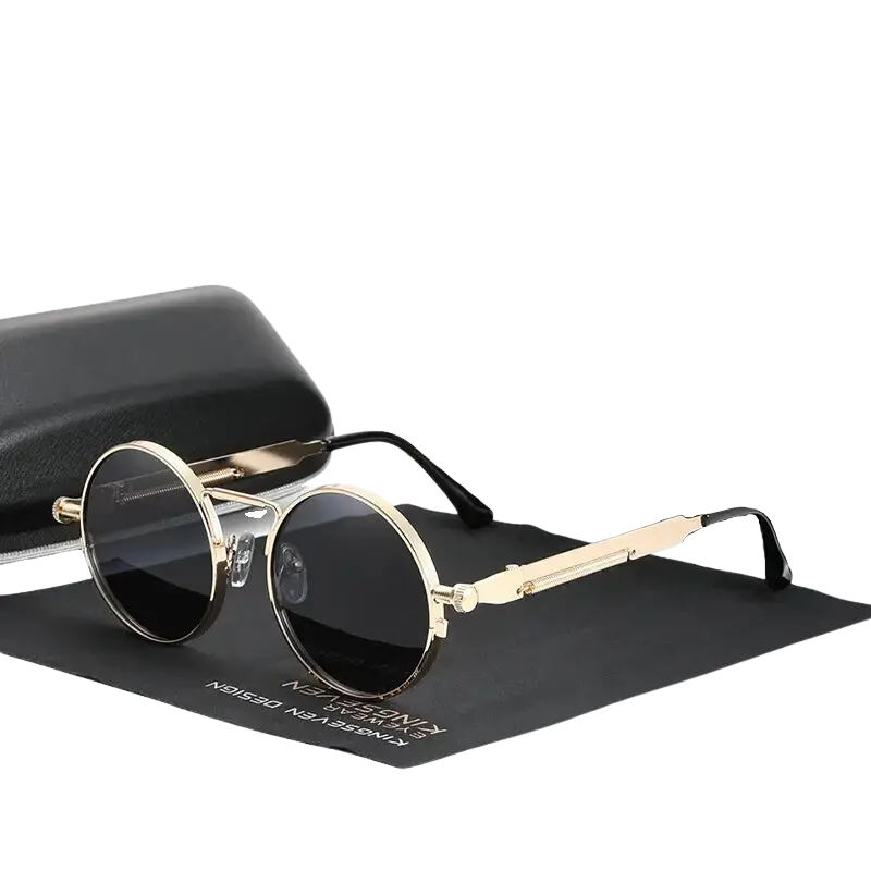Timeless Steampunk Sunglasses, Futuristic Steampunk Sunglasses, Statement Steampunk Sunglasses, Vintage-Inspired Steampunk Sunglasses, Round Steampunk Sunglasses for Women, Round Steampunk Sunglasses for Men, Round Steampunk Sunglasses with UV Protection, Round Steampunk Sunglasses with Steampunk Accessories