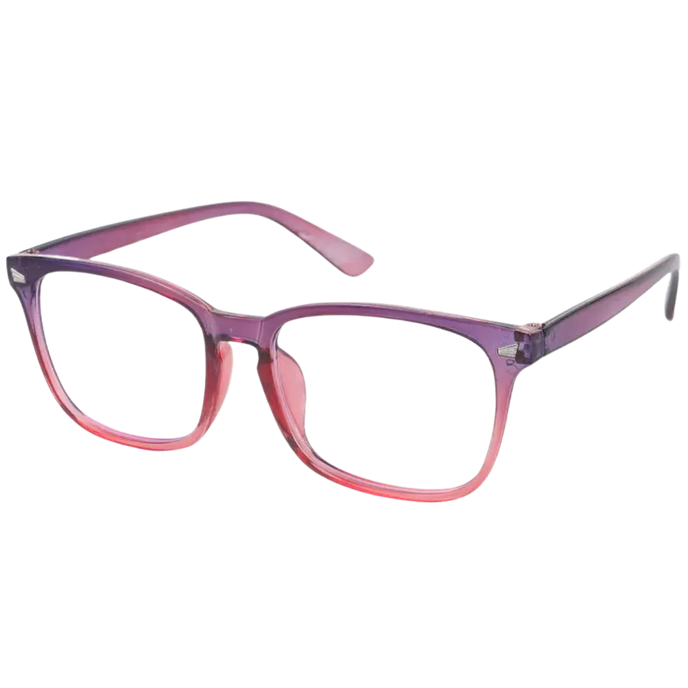 Blue Light Blocking Glasses, Square Nerd Eyeglasses, Unisex Blue Light Glasses, Plastic Lens Glasses, Computer Glasses, Gaming Eyewear, Blue Ray Glasses, Lightweight Glasses, Anti Blue Light Frames, Digital Eye Protection