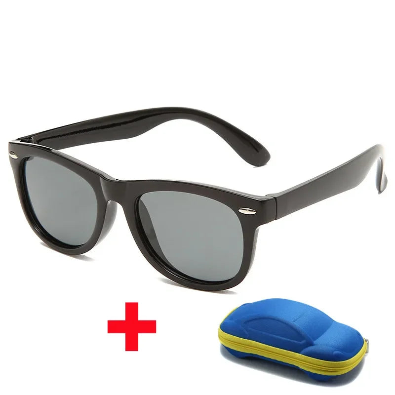 baby sunglasses, silicone sunglasses for kids, UV400 protection, boys outdoor goggles, square style sunglasses,
safety glasses for kids, plastic titanium frame, gift sunglasses for children, kids eyewear with glasses box,
toddler sunglasses