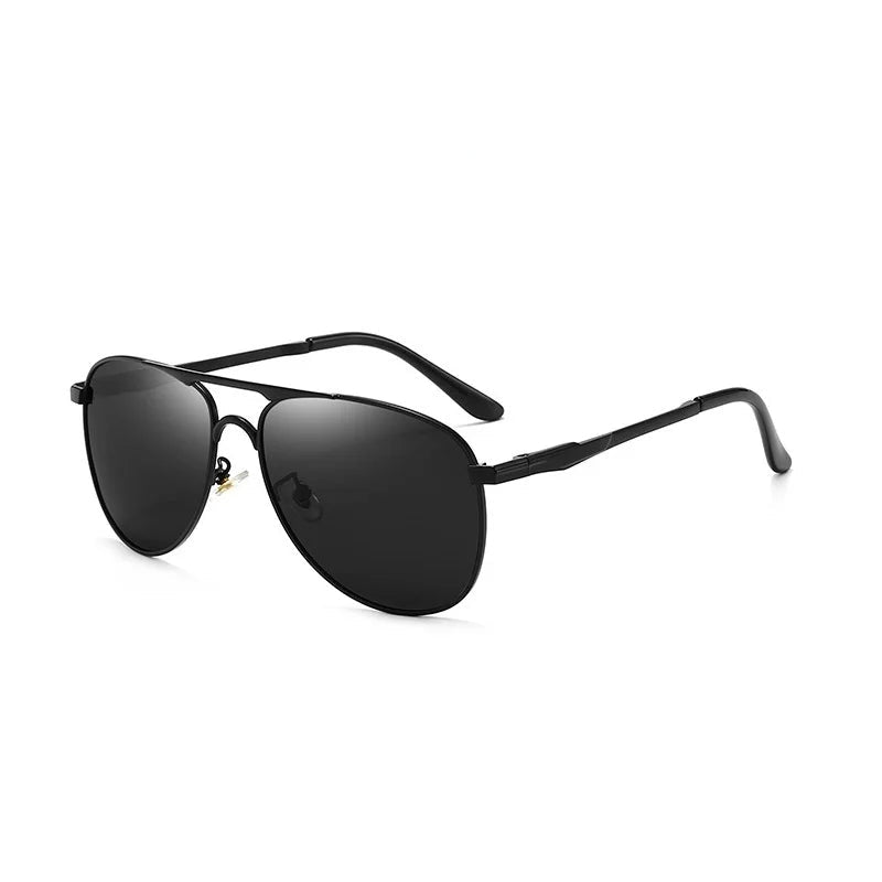 Luxury Pilot Sunglasses, Polarized Sunglasses, UV400 Protection, Men’s Sunglasses, Women’s Sunglasses, Designer Metal Shades, Mirror Lenses, Anti-reflective Sunglasses, Driving Sunglasses, Fishing Sunglasses