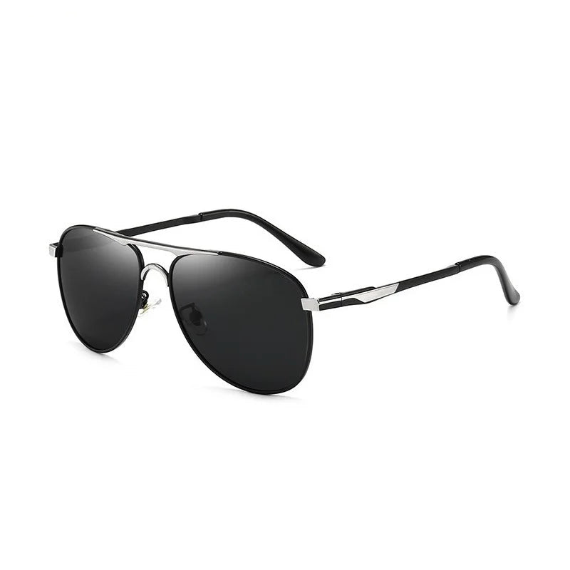 Luxury Pilot Sunglasses, Polarized Sunglasses, UV400 Protection, Men’s Sunglasses, Women’s Sunglasses, Designer Metal Shades, Mirror Lenses, Anti-reflective Sunglasses, Driving Sunglasses, Fishing Sunglasses