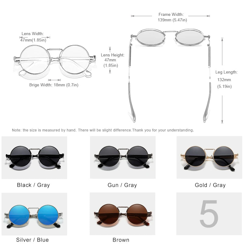 Timeless Steampunk Sunglasses, Futuristic Steampunk Sunglasses, Statement Steampunk Sunglasses, Vintage-Inspired Steampunk Sunglasses, Round Steampunk Sunglasses for Women, Round Steampunk Sunglasses for Men, Round Steampunk Sunglasses with UV Protection, Round Steampunk Sunglasses with Steampunk Accessories