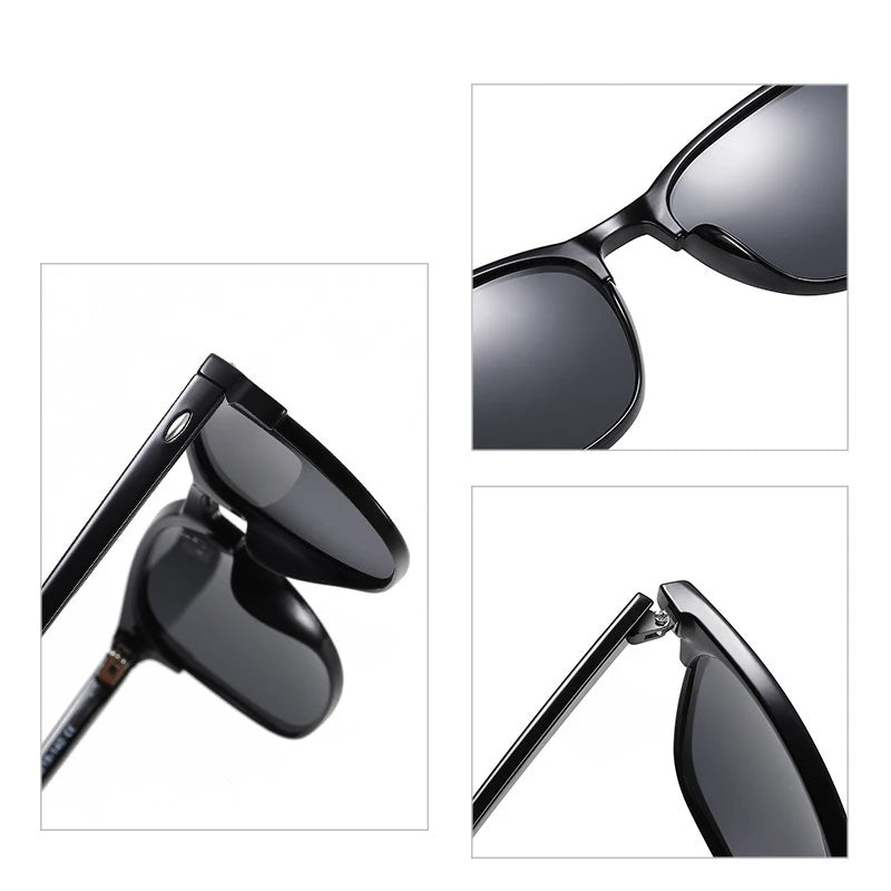 polarized sunglasses, retro mirror sunglasses, square sunglasses, UV400 protection, anti-glare eyewear, vintage sunglasses, men's fashion sunglasses, driver's sunglasses, polycarbonate frame, Polaroid lenses