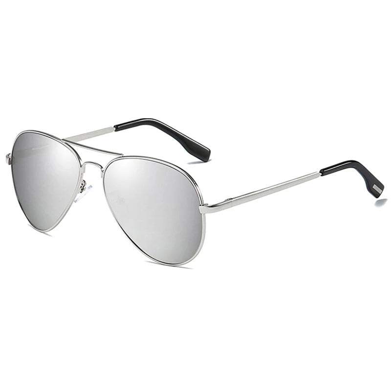 Classic Pilot Sunglasses, Polarized Aviator Shades, Luxury Metal Sunglasses, Black Aviation Eyewear, UV400 Protection, Men's Driving Sunglasses, Fashion Travel Shades, TAC Lenses, Anti-reflective Sunglasses, Elegant Sports Eyewear
