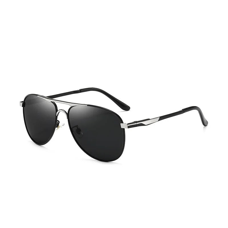 Luxury Pilot Sunglasses, Polarized Sunglasses, UV400 Protection, Men’s Sunglasses, Women’s Sunglasses, Designer Metal Shades, Mirror Lenses, Anti-reflective Sunglasses, Driving Sunglasses, Fishing Sunglasses