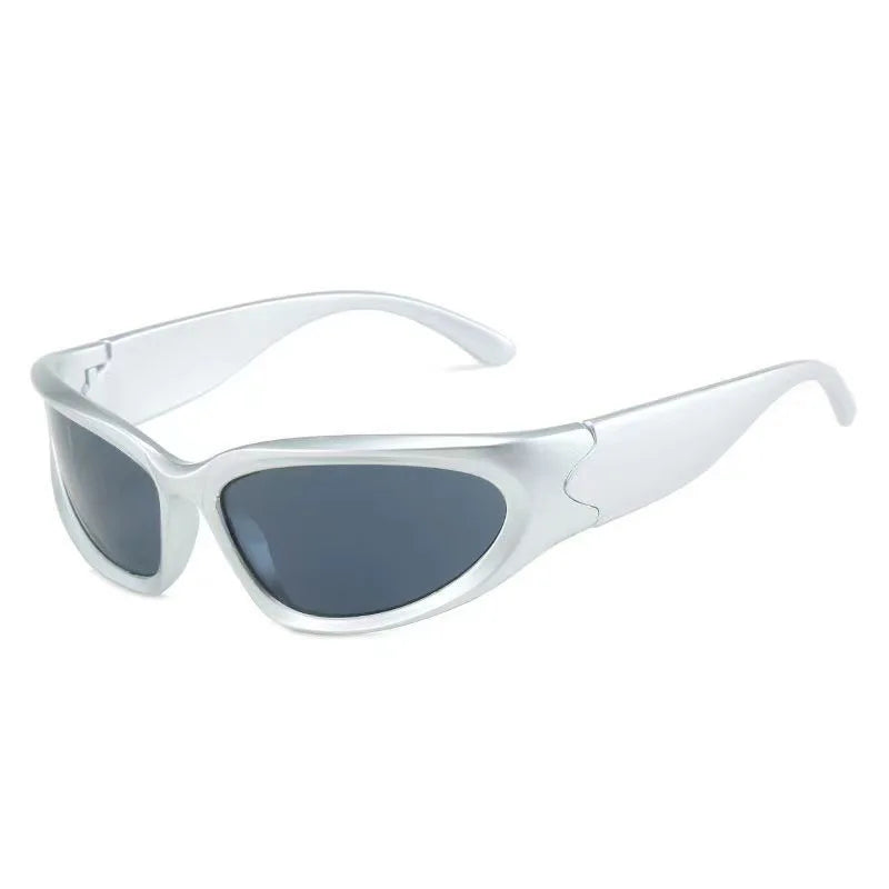 Classic Punk Sunglasses, Luxury Sports Eyewear, Wrap Around Sunglasses, UV400 Protection, Fashion Sport Eyewear, Outdoor Sunglasses, Designer Sunglasses, Men's Sunglasses, Women's Sports Glasses, Durable Sunglasses
