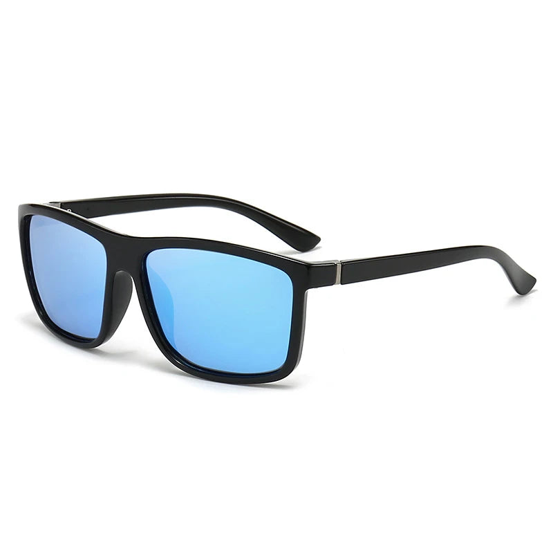 polarized sunglasses, sports sunglasses, UV400 protection, outdoor eyewear, resin frame, large square sunglasses, driving sunglasses, fishing sunglasses, unisex sunglasses, anti-reflective lenses