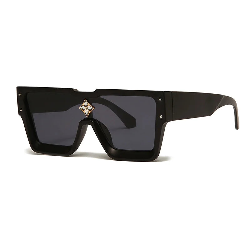Oversized Square Sunglasses, Luxury Sunglasses Women, Crystal Sunglasses, Trendy UV400 Shades, Fashion Square Eyewear, Mirror Gradient Sunglasses, Resin Lenses Sunglasses, CE Certified Sunglasses, Designer Sunglasses, Statement Eyewear