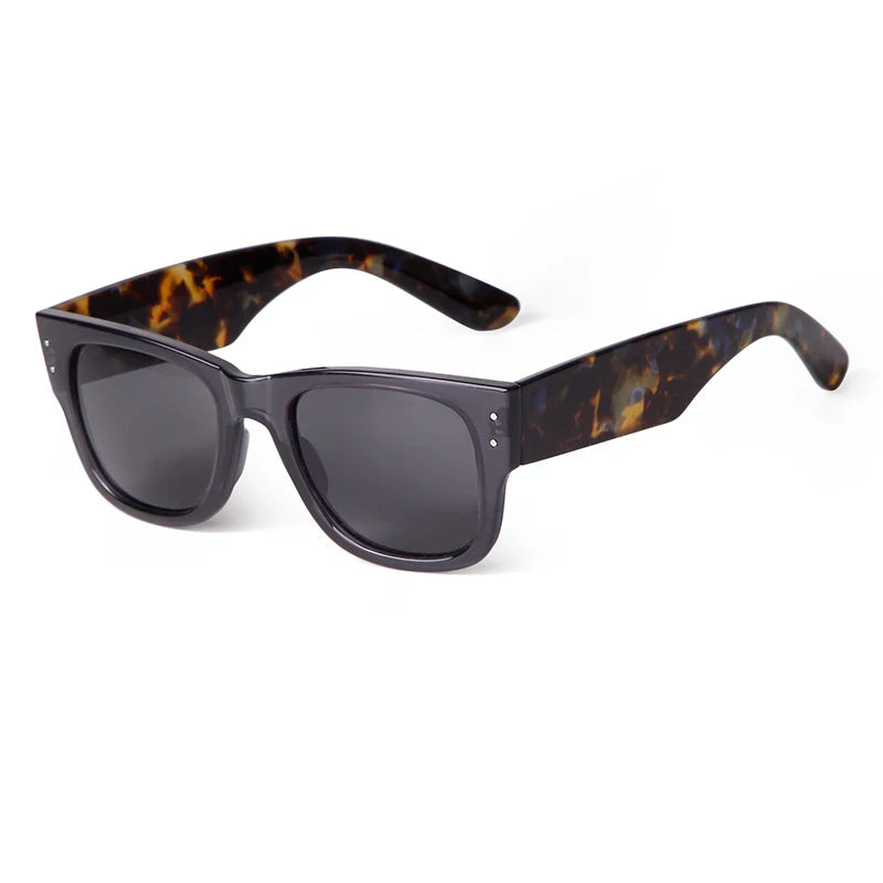 retro sunglasses, square sunglasses, UV400 protection, vintage eyewear, black sunglasses, tortoiseshell sunglasses, women and men sunglasses, polycarbonate frame, 70s style sunglasses, fashion accessories