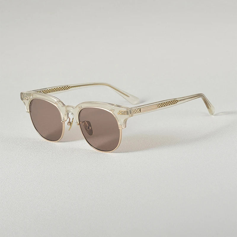 Vintage Polarized Eyebrow Sunglasses