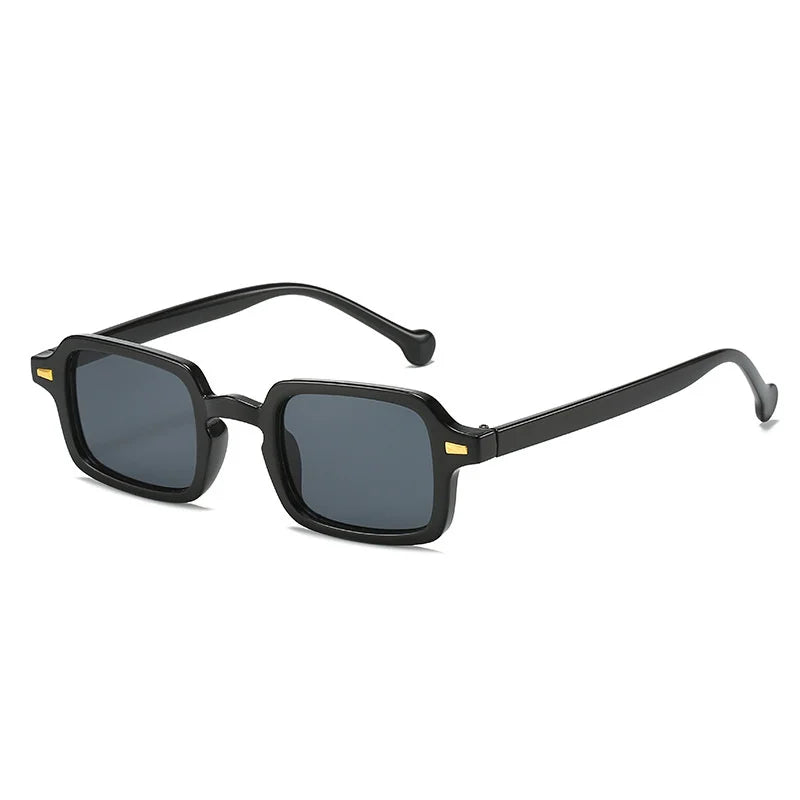 retro square sunglasses, blue light blocking, UV400 protection, unisex sunglasses, vintage style eyewear, plastic frame sunglasses, casual fashion shades, decorative sunglasses, men and women sunglasses, sunscreen sunglasses.