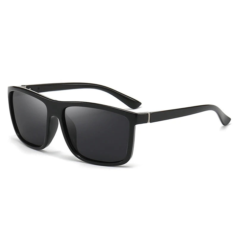 polarized sunglasses, sports sunglasses, UV400 protection, outdoor eyewear, resin frame, large square sunglasses, driving sunglasses, fishing sunglasses, unisex sunglasses, anti-reflective lenses