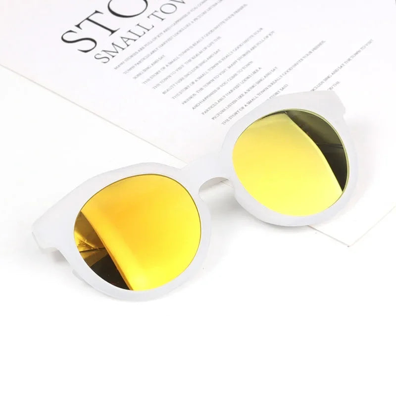 Kids Sunglasses, Bright Lenses Sunglasses, Baby UV400 Protection, Kids Outdoor Eyewear, 2-8 Years Sunglasses, Non-Polarized Sunglasses, Full-Frame Sunglasses, Lightweight Kids Shades, Trendy Baby Sunglasses, Durable Polycarbonate Eyewear