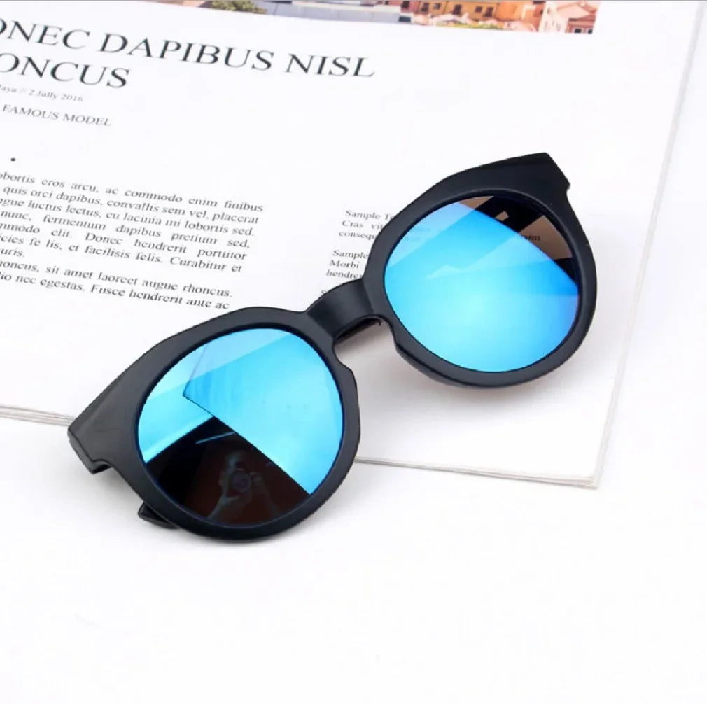 Kids Sunglasses, Bright Lenses Sunglasses, Baby UV400 Protection, Kids Outdoor Eyewear, 2-8 Years Sunglasses, Non-Polarized Sunglasses, Full-Frame Sunglasses, Lightweight Kids Shades, Trendy Baby Sunglasses, Durable Polycarbonate Eyewear
