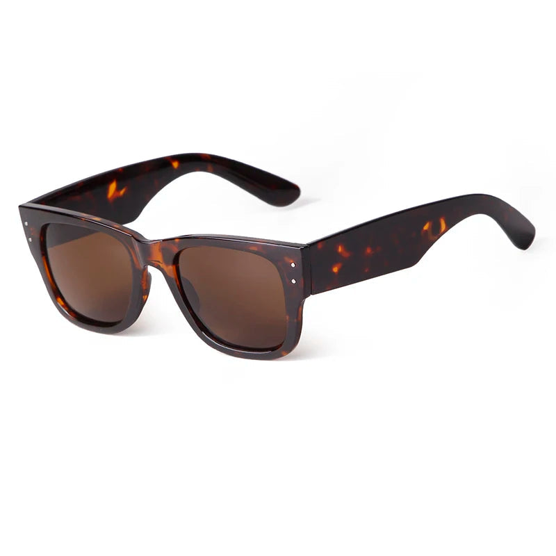retro sunglasses, square sunglasses, UV400 protection, vintage eyewear, black sunglasses, tortoiseshell sunglasses, women and men sunglasses, polycarbonate frame, 70s style sunglasses, fashion accessories