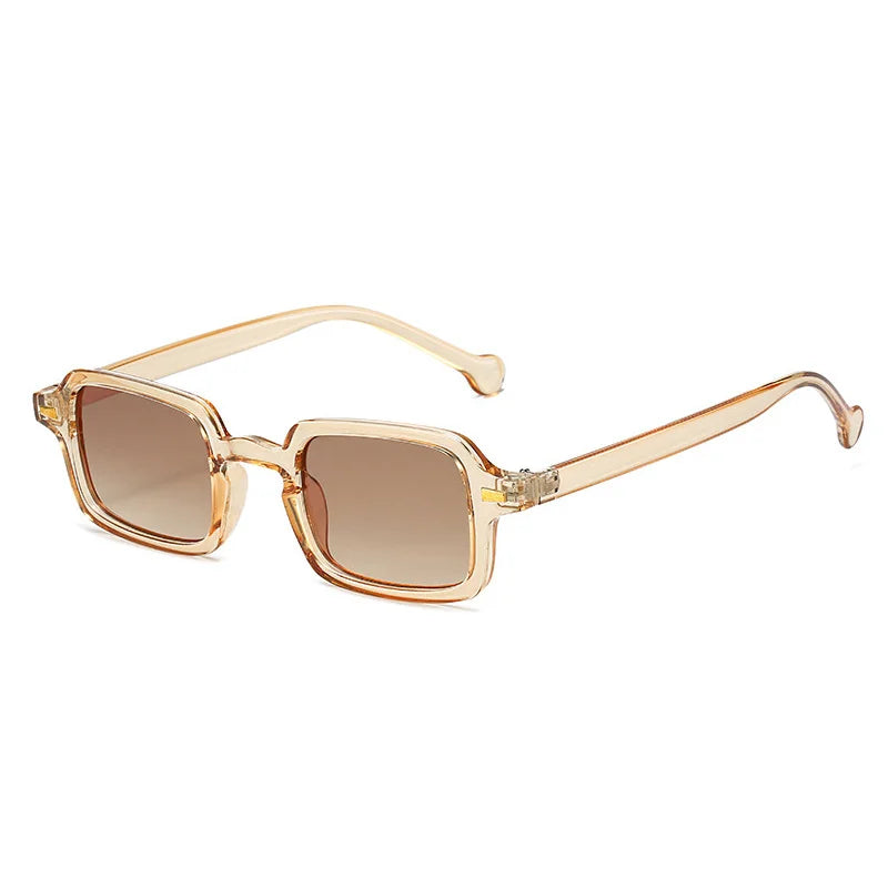 retro square sunglasses, blue light blocking, UV400 protection, unisex sunglasses, vintage style eyewear, plastic frame sunglasses, casual fashion shades, decorative sunglasses, men and women sunglasses, sunscreen sunglasses.