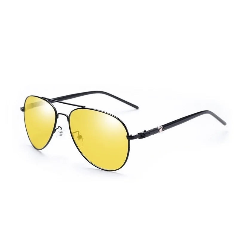 Luxury Pilot Sunglasses, Polarized Sunglasses, UV400 Protection, Men’s Sunglasses, Women’s Sunglasses, Designer Metal Shades, Mirror Lenses, Anti-reflective Sunglasses, Driving Sunglasses, Fishing Sunglasses