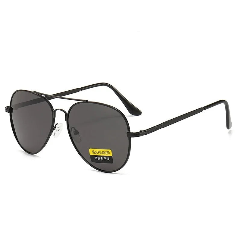Luxury Pilot Sunglasses, Polarized Sunglasses, UV400 Protection, Men’s Sunglasses, Women’s Sunglasses, Designer Metal Shades, Mirror Lenses, Anti-reflective Sunglasses, Driving Sunglasses, Fishing Sunglasses