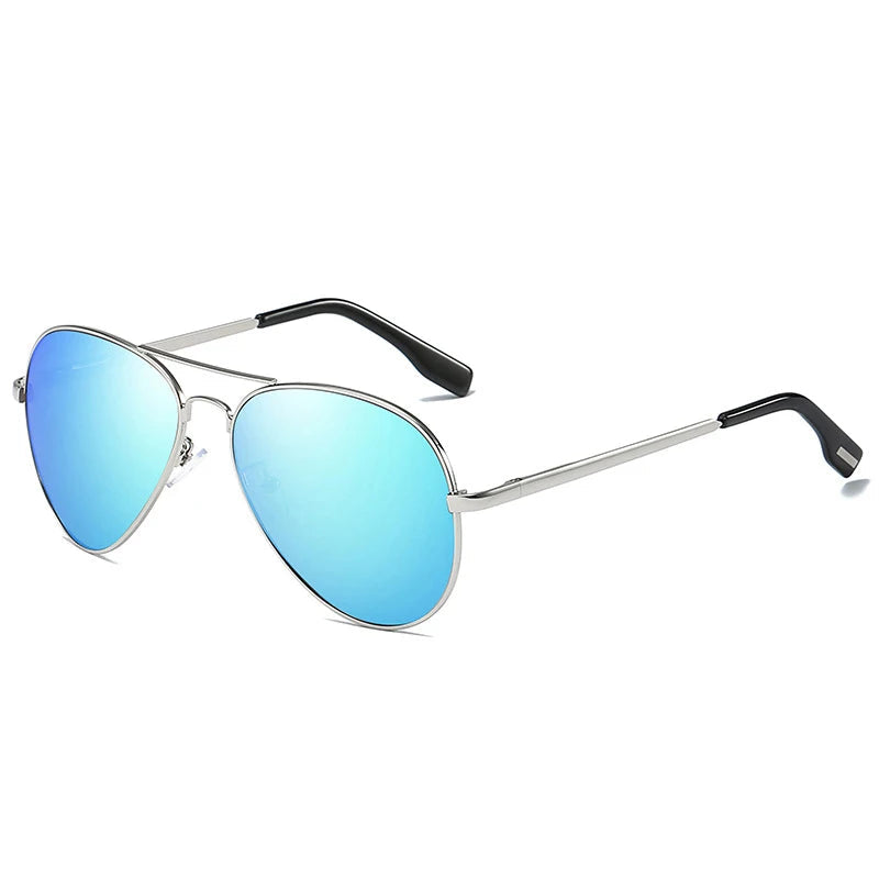 Classic Pilot Sunglasses, Polarized Aviator Shades, Luxury Metal Sunglasses, Black Aviation Eyewear, UV400 Protection, Men's Driving Sunglasses, Fashion Travel Shades, TAC Lenses, Anti-reflective Sunglasses, Elegant Sports Eyewear