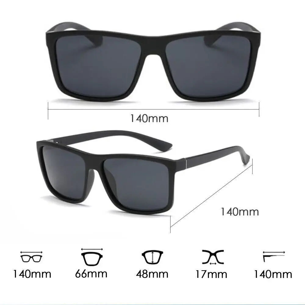 polarized sunglasses, sports sunglasses, UV400 protection, outdoor eyewear, resin frame, large square sunglasses, driving sunglasses, fishing sunglasses, unisex sunglasses, anti-reflective lenses