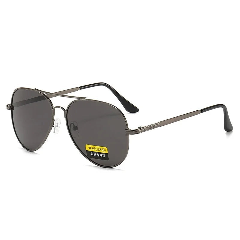 Luxury Pilot Sunglasses, Polarized Sunglasses, UV400 Protection, Men’s Sunglasses, Women’s Sunglasses, Designer Metal Shades, Mirror Lenses, Anti-reflective Sunglasses, Driving Sunglasses, Fishing Sunglasses