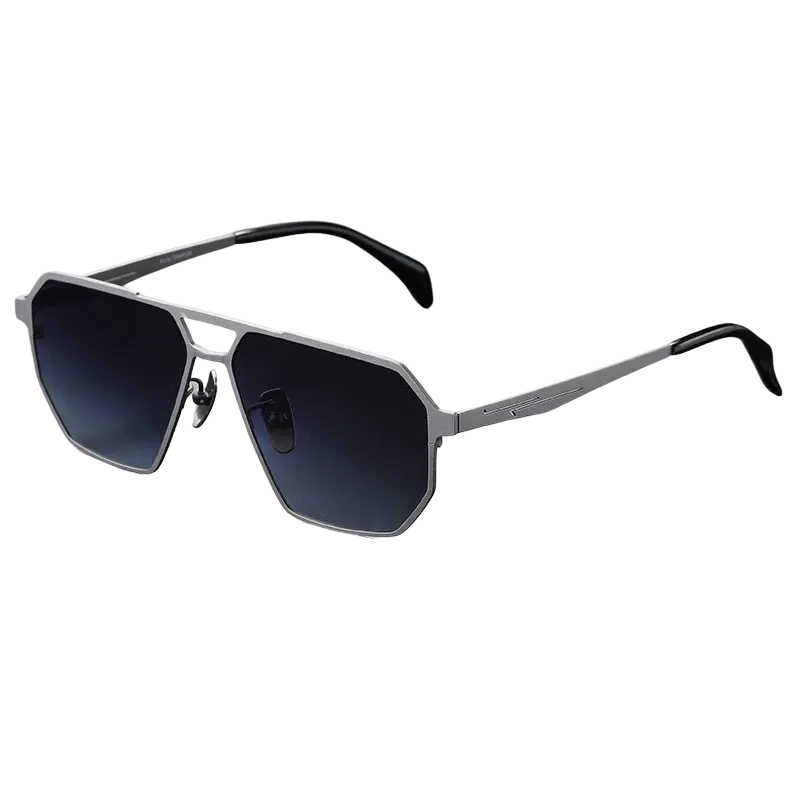 sunglasses, titanium frame, polarized, UV protection, unisex, photochromic, pilot style, men, women, lightweight