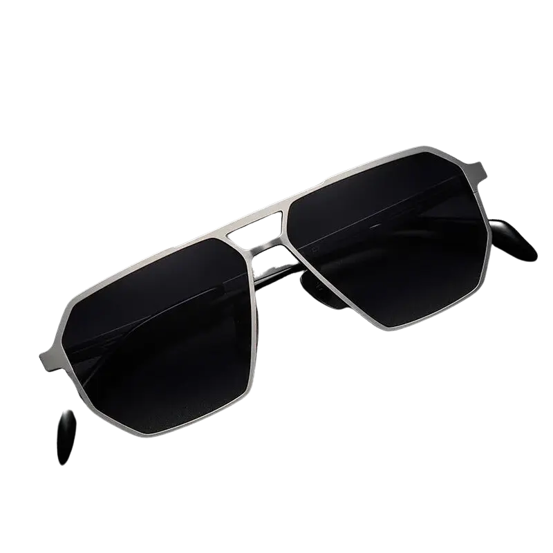 sunglasses, titanium frame, polarized, UV protection, unisex, photochromic, pilot style, men, women, lightweight