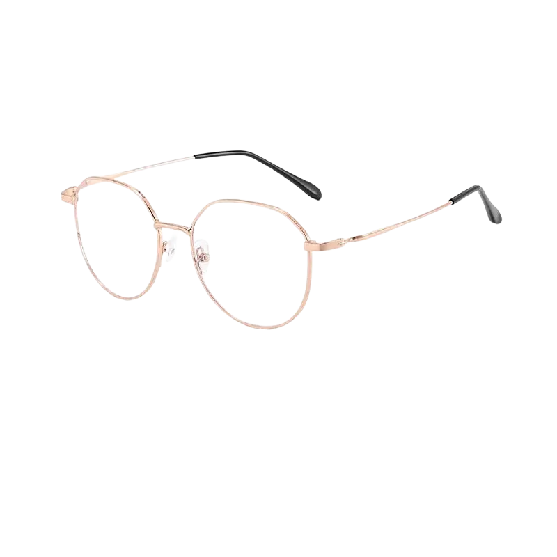 blue light glasses, metal frames, unisex eyewear, reading glasses, transparent glasses, square frames, round frames, computer glasses, anti-blue light, stylish eyeglasses