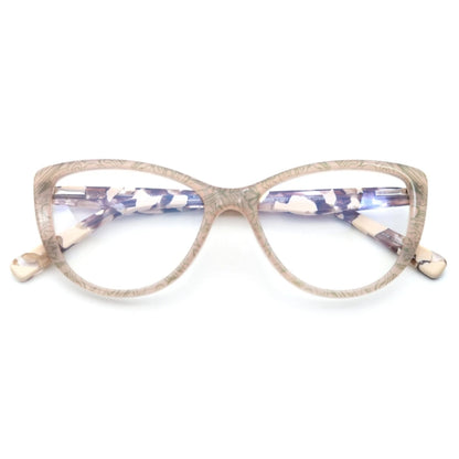 cat-eye glasses, blue light blocking, vintage eyewear, acetate frame, stylish eyeglasses, UV400 protection, women’s glasses, computer glasses, clear lenses, high-quality spectacles