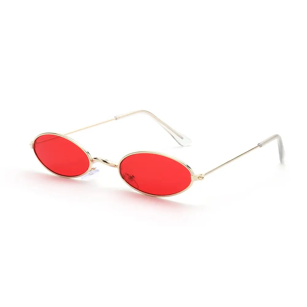 Small Frame Retro Oval Shades sunglasses