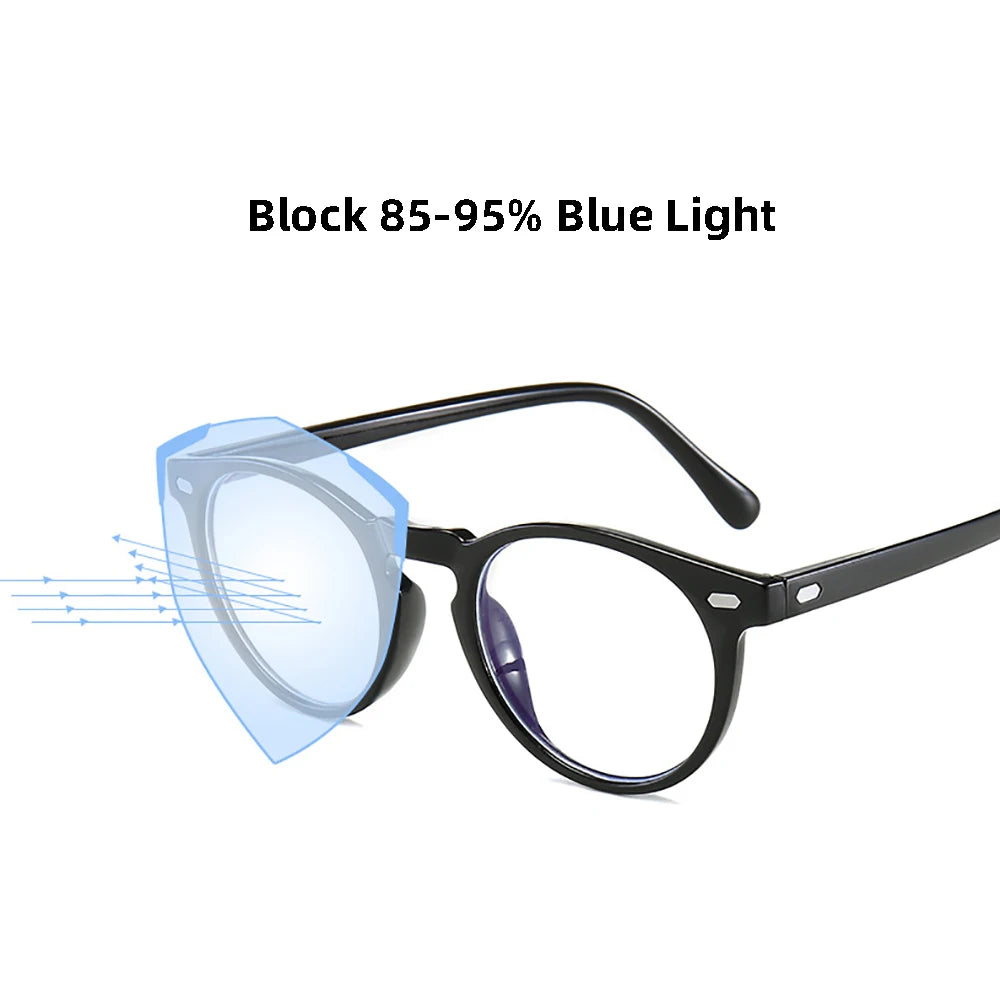 blue light blocking glasses, matte black frame glasses, square anti blue ray eyewear, retro office glasses, computer goggles, polycarbonate lenses, lightweight eyeglasses, fashion eyewear, leopard print glasses, office computer glasses