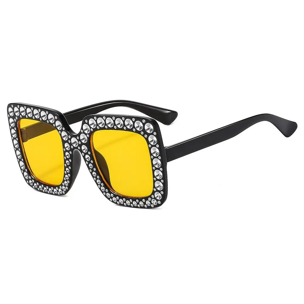 Rhinestone Sunglasses, Kids Sparkling Sunglasses, Diamond Square Shades, UV400 Children’s Eyewear, Trendy Girls Sunglasses, Rhinestone Fashion Goggles, Stylish Kids Sunglasses, Sparkling Rectangle Sunglasses, Polycarbonate Kids Shades, 2025 Fashion Eyewear

