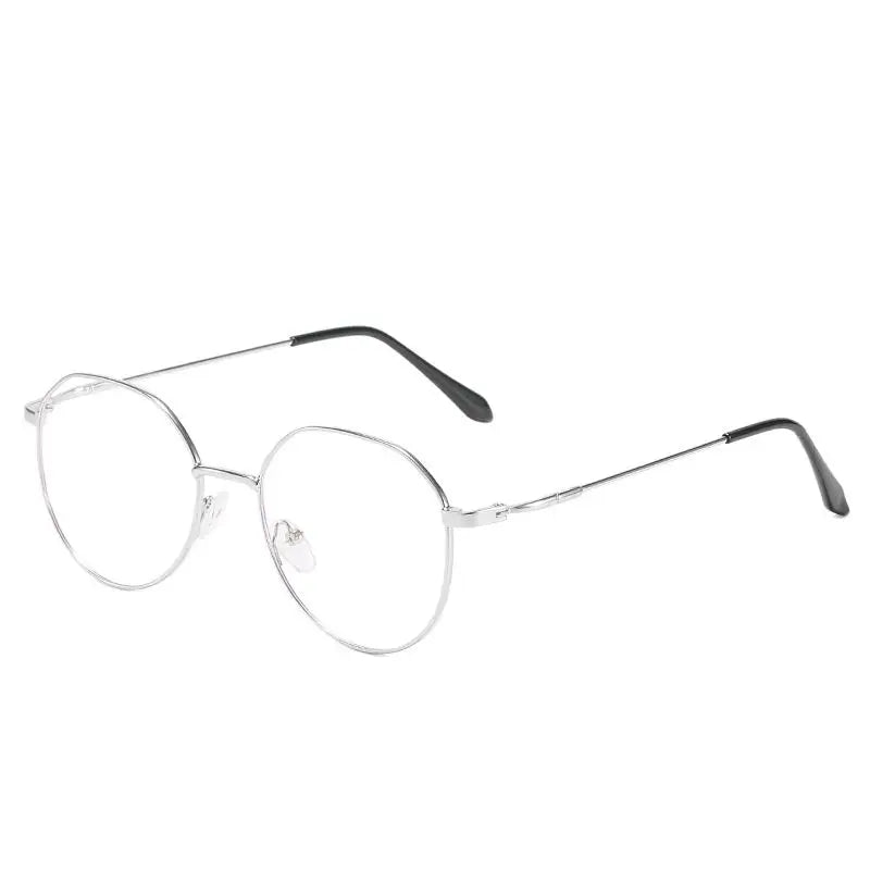 blue light glasses, metal frames, unisex eyewear, reading glasses, transparent glasses, square frames, round frames, computer glasses, anti-blue light, stylish eyeglasses