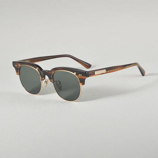 Vintage Polarized Eyebrow Sunglasses