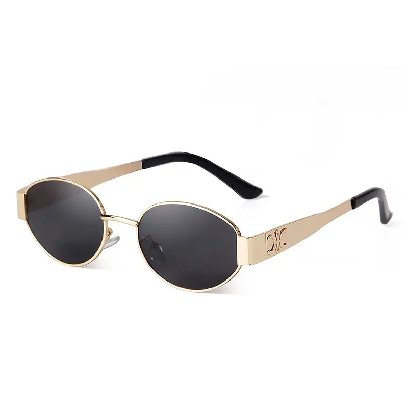 Luxury Sunglasses, Punk Sunglasses, Round Sunglasses, Statement Sunglasses, Bold Fashion, Trendsetter, Urban Chic, Avant-Garde Fashion, Unique Design, Eye-Catching Style, Durable Construction, UV Protection, Comfortable Fit, Lightweight Sunglasses, Men's Sunglasses, Women's Sunglasses, Unisex Sunglasses, Alla Chic