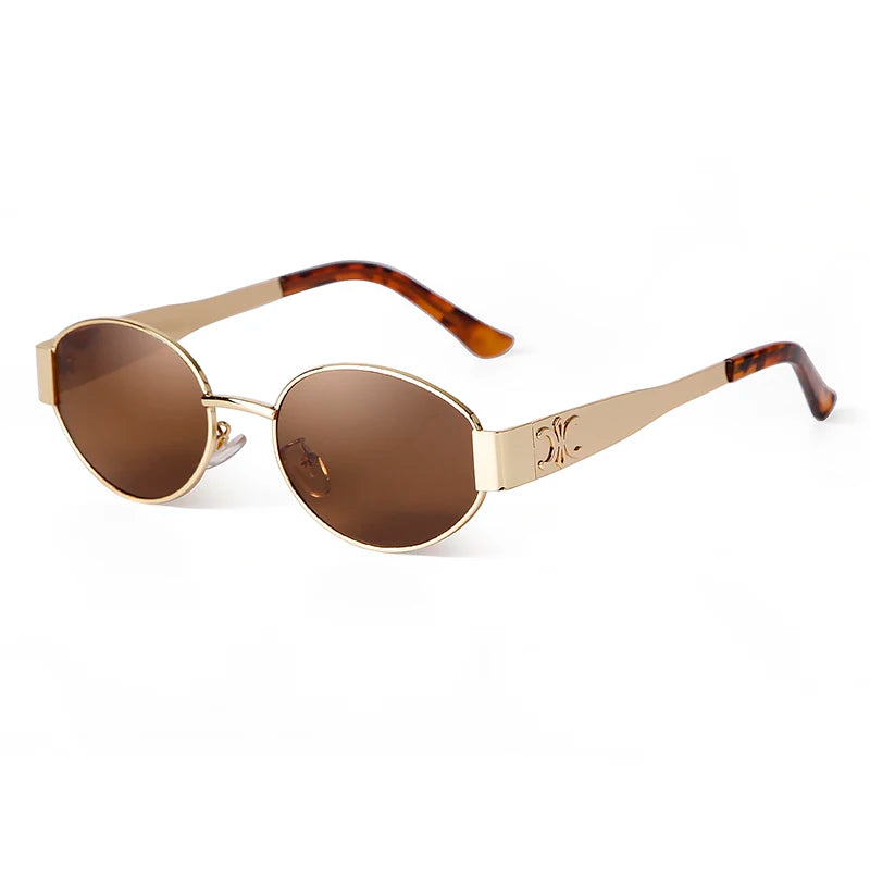 Luxury Sunglasses, Punk Sunglasses, Round Sunglasses, Statement Sunglasses, Bold Fashion, Trendsetter, Urban Chic, Avant-Garde Fashion, Unique Design, Eye-Catching Style, Durable Construction, UV Protection, Comfortable Fit, Lightweight Sunglasses, Men's Sunglasses, Women's Sunglasses, Unisex Sunglasses, Alla Chic