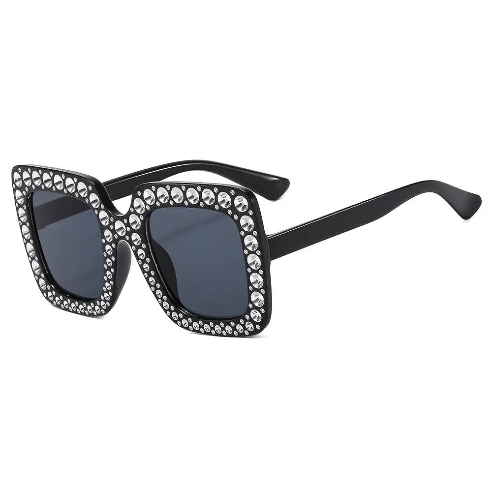 Rhinestone Sunglasses, Kids Sparkling Sunglasses, Diamond Square Shades, UV400 Children’s Eyewear, Trendy Girls Sunglasses, Rhinestone Fashion Goggles, Stylish Kids Sunglasses, Sparkling Rectangle Sunglasses, Polycarbonate Kids Shades, 2025 Fashion Eyewear

