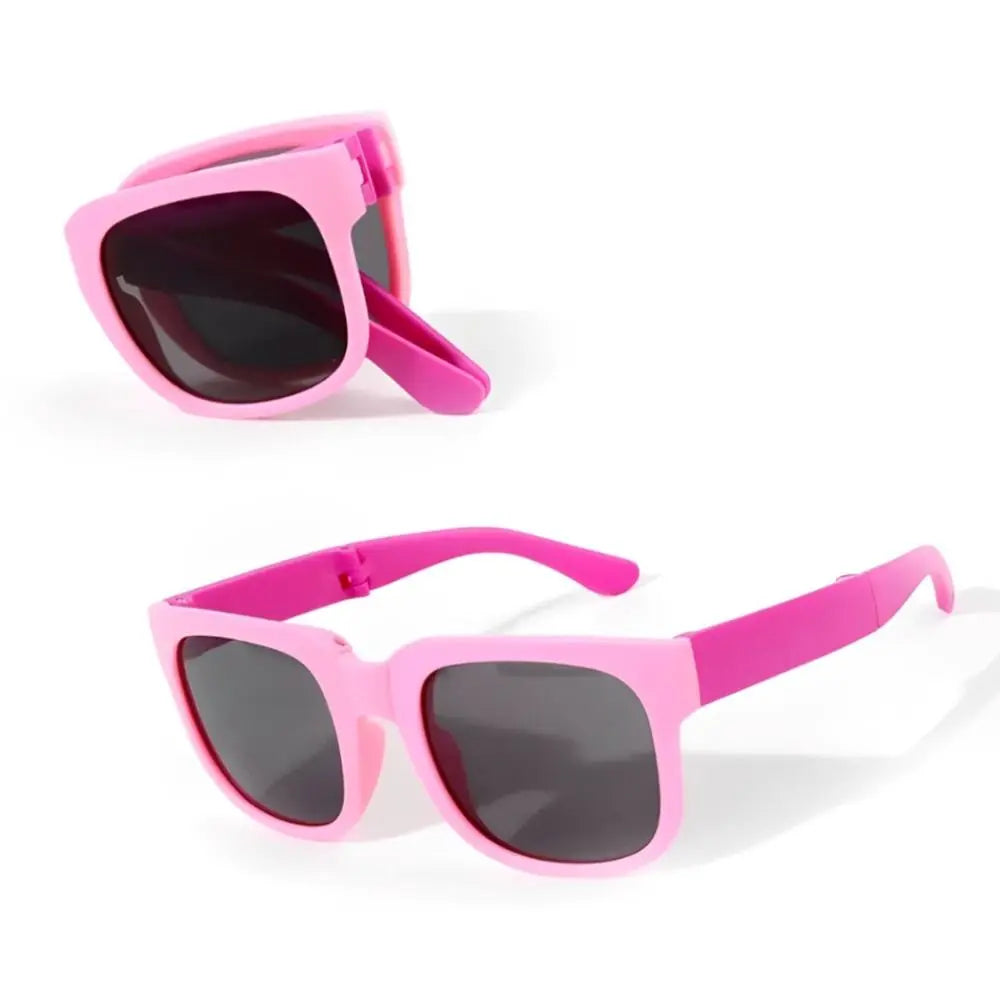 kids foldable sunglasses, square frame, UV400 protection, toddler eyewear, 
outdoor kids shades, 
polycarbonate lenses, mirror sunglasses, durable kids sunglasses, 
foldable eyewear, fashion sunglasses for children