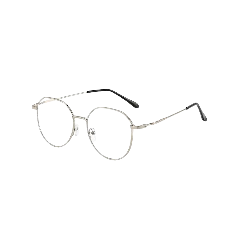 blue light glasses, metal frames, unisex eyewear, reading glasses, transparent glasses, square frames, round frames, computer glasses, anti-blue light, stylish eyeglasses